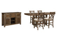 Moriville Counter Height Dining Set - MR ZEE FURNITURE