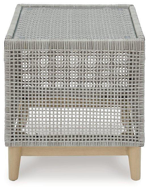 Seton Creek Outdoor End Table - MR ZEE FURNITURE