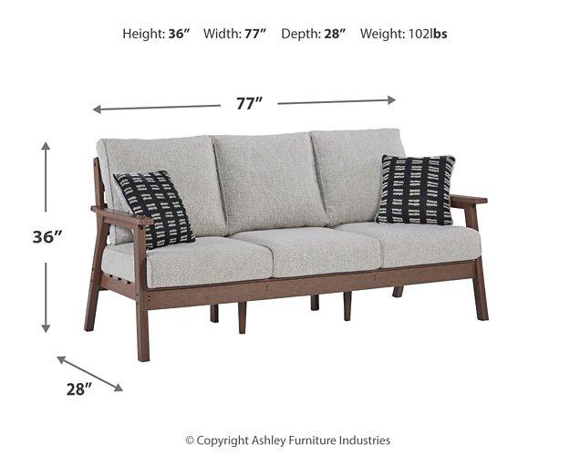 Emmeline Outdoor Sofa with Cushion - MR ZEE FURNITURE