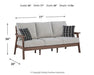 Emmeline Outdoor Sofa with Cushion - MR ZEE FURNITURE