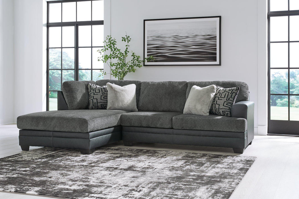 Brixley Pier Sectional with Chaise - MR ZEE FURNITURE