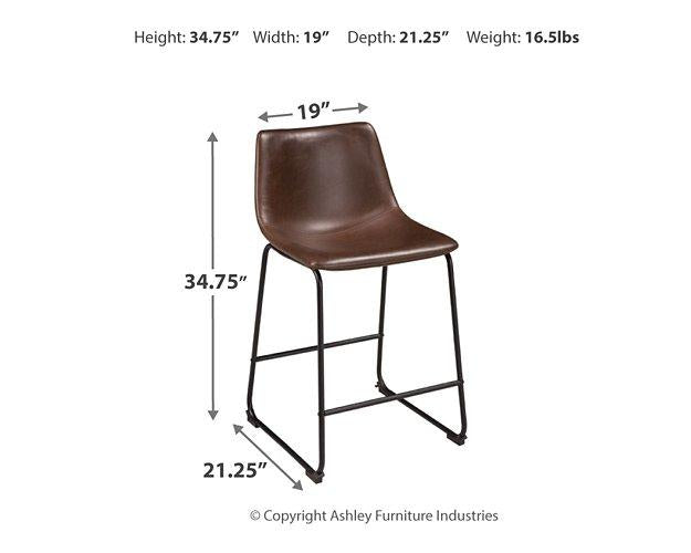 Centiar Counter Height Bar Stool - MR ZEE FURNITURE