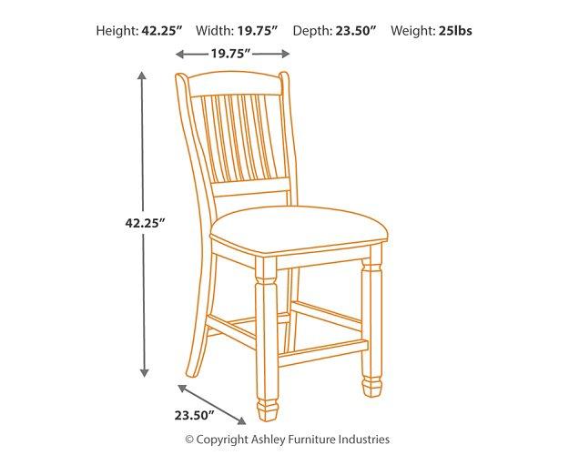 Bolanburg Counter Height Dining Set - MR ZEE FURNITURE