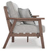 Emmeline Outdoor Loveseat with Cushion - MR ZEE FURNITURE