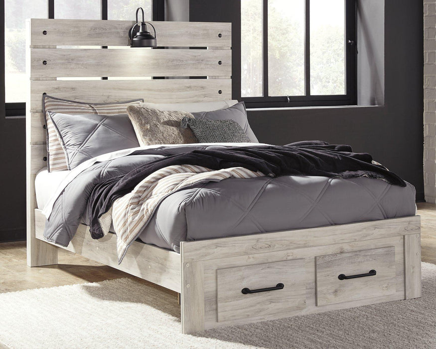 Cambeck Bed with 2 Storage Drawers - MR ZEE FURNITURE