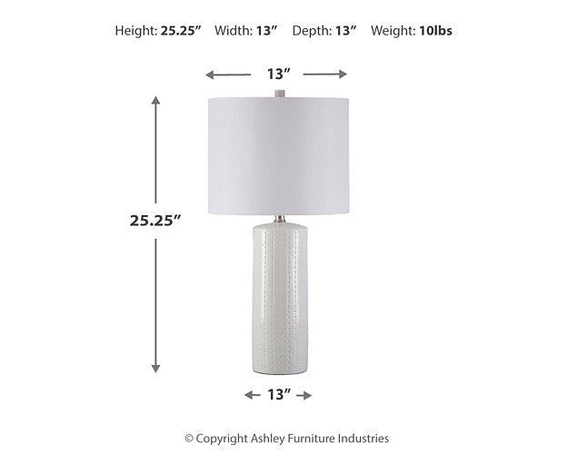 Steuben Table Lamp (Set of 2) - MR ZEE FURNITURE