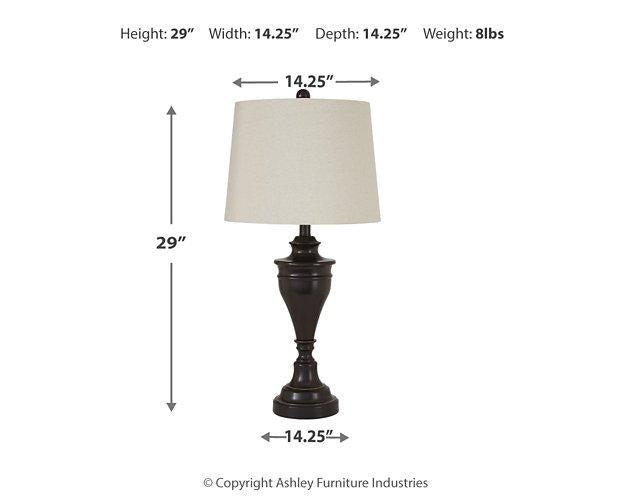 Darlita Table Lamp (Set of 2) - MR ZEE FURNITURE