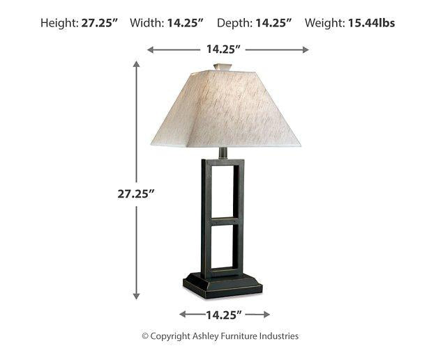 Deidra Table Lamp (Set of 2) - MR ZEE FURNITURE