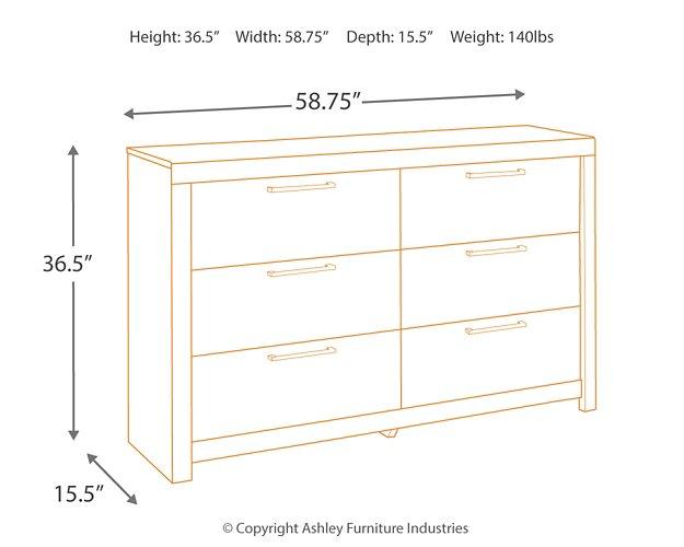 Derekson Dresser - MR ZEE FURNITURE