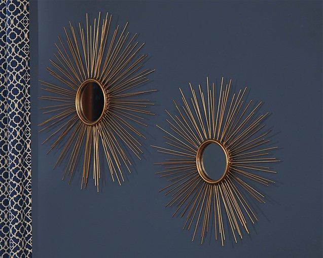 Doniel Accent Mirror (Set of 2) - MR ZEE FURNITURE