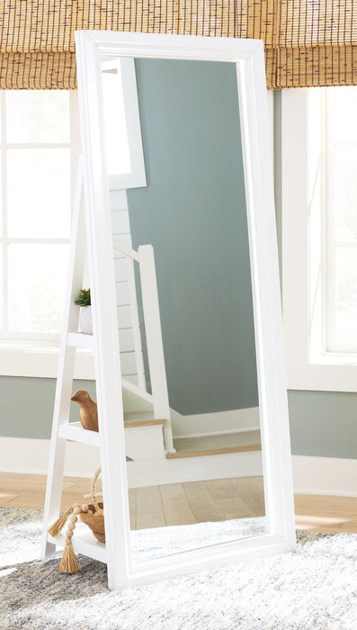 Evesen Floor Standing Mirror/Storage - MR ZEE FURNITURE