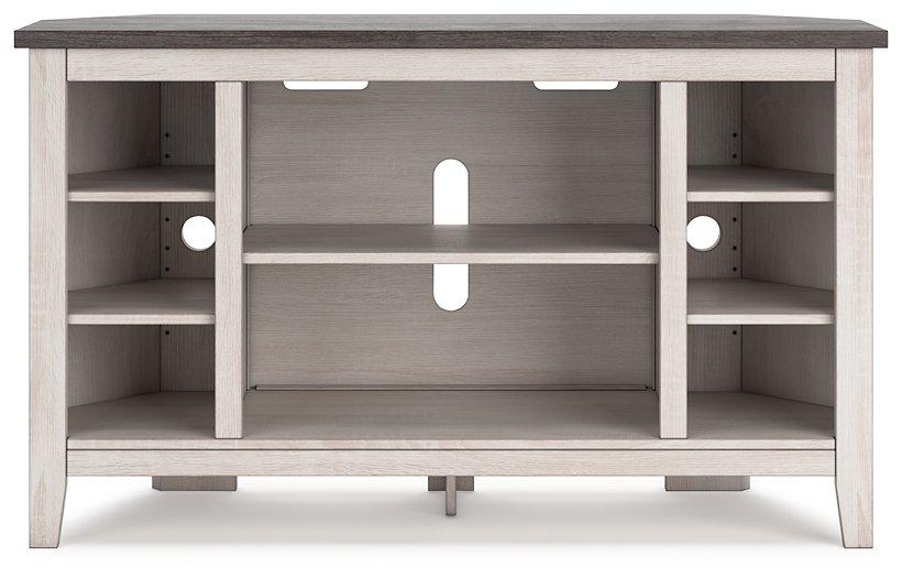 Dorrinson Corner TV Stand - MR ZEE FURNITURE