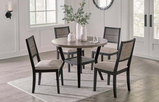 Corloda Dining Table and 4 Chairs (Set of 5) - MR ZEE FURNITURE