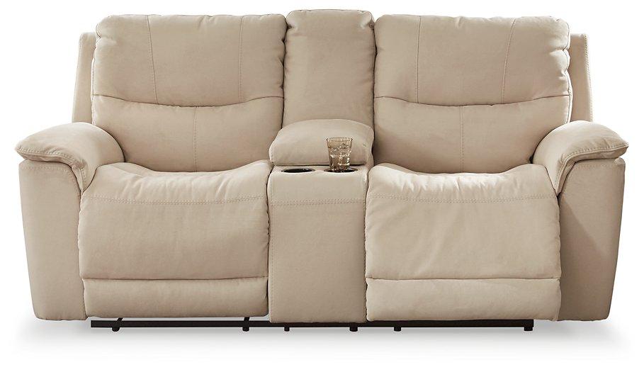 Next-Gen Gaucho Power Reclining Loveseat with Console - MR ZEE FURNITURE