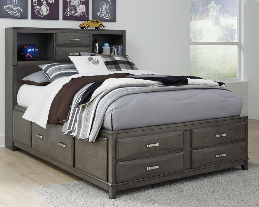 Caitbrook Storage Bed with 7 Drawers - MR ZEE FURNITURE