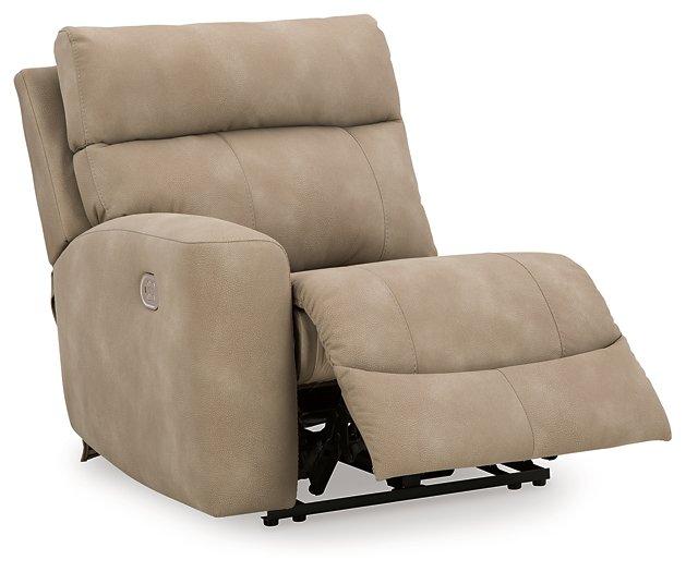 Next-Gen DuraPella Power Reclining Sectional Loveseat with Console - MR ZEE FURNITURE