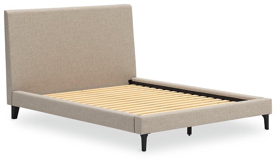 Cielden Upholstered Bed with Roll Slats - MR ZEE FURNITURE