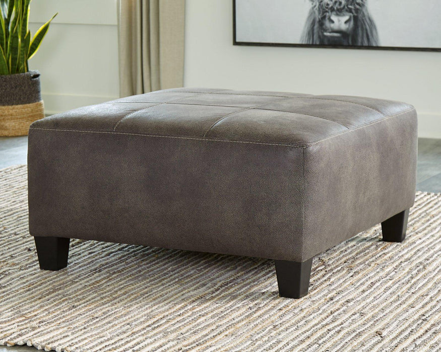 Navi Oversized Accent Ottoman - MR ZEE FURNITURE