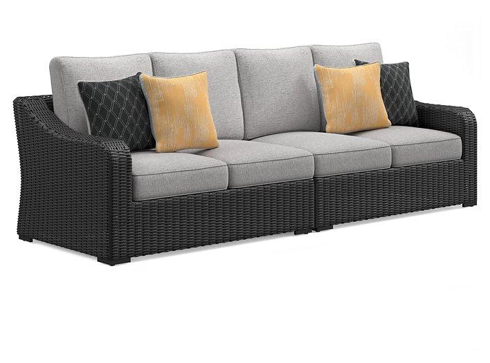 Beachcroft 2-Piece Outdoor Loveseat with Cushion - MR ZEE FURNITURE