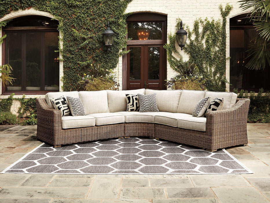 Beachcroft Outdoor Seating Set - MR ZEE FURNITURE