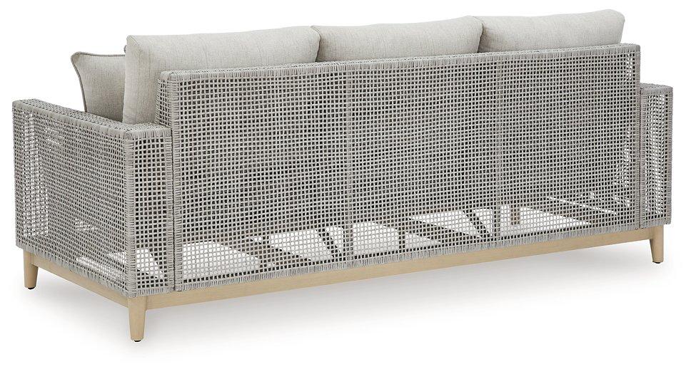 Seton Creek Outdoor Sofa with Cushion - MR ZEE FURNITURE