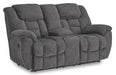 Foreside Reclining Loveseat with Console - MR ZEE FURNITURE