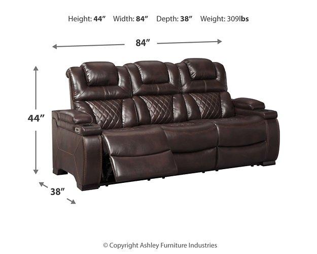 Warnerton Power Reclining Sofa - MR ZEE FURNITURE