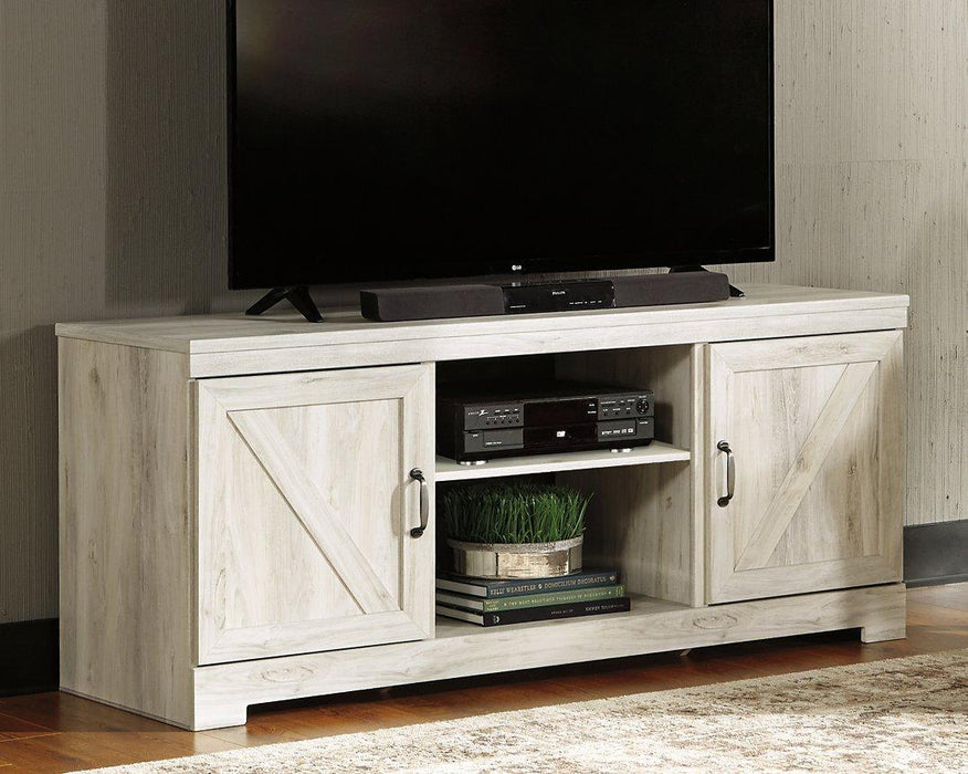 Bellaby 63" TV Stand with Electric Fireplace - MR ZEE FURNITURE