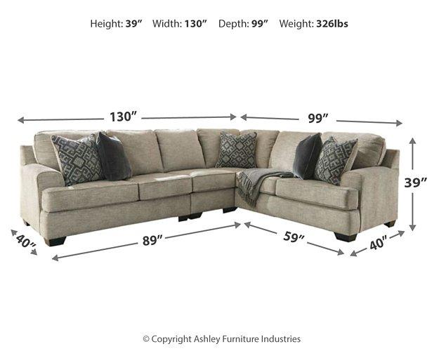 Bovarian Sectional - MR ZEE FURNITURE