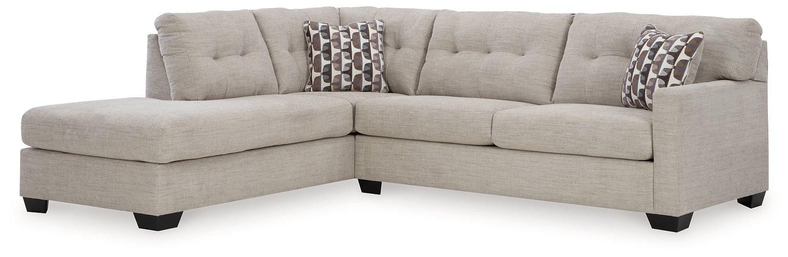 Mahoney 2-Piece Sleeper Sectional with Chaise - MR ZEE FURNITURE