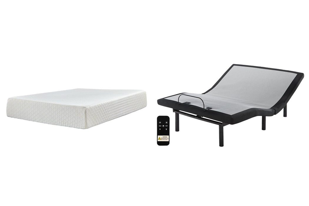 Chime 12 Inch Memory Foam Mattress Set - MR ZEE FURNITURE