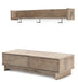 Oliah Bench with Coat Rack - MR ZEE FURNITURE