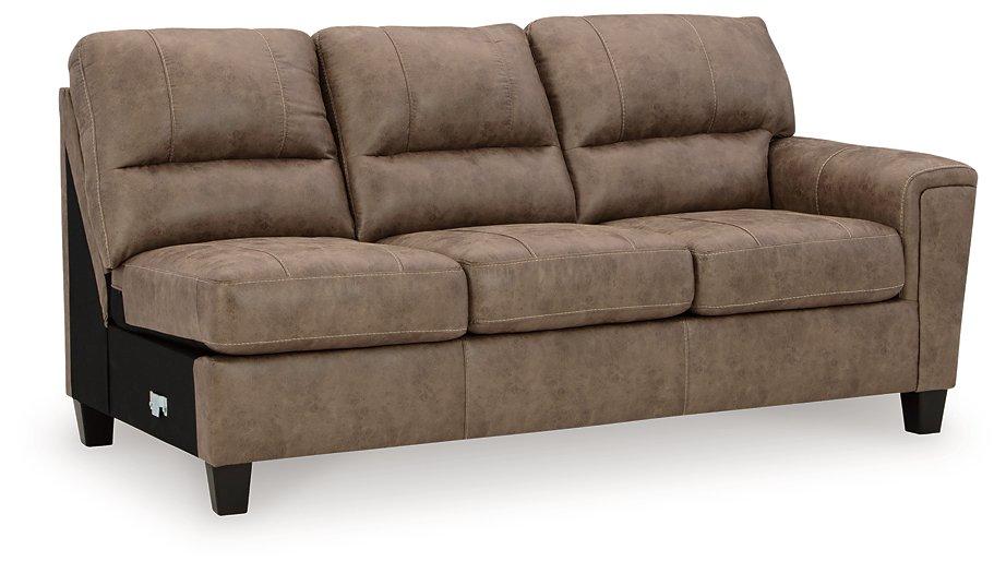 Navi 2-Piece Sectional Sofa Chaise - MR ZEE FURNITURE