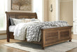 Flynnter Bed with 2 Storage Drawers - MR ZEE FURNITURE