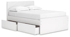 Onita Panel Bed with 2 Side Storage - MR ZEE FURNITURE