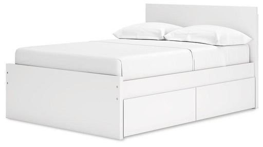 Onita Panel Bed with 2 Side Storage - MR ZEE FURNITURE