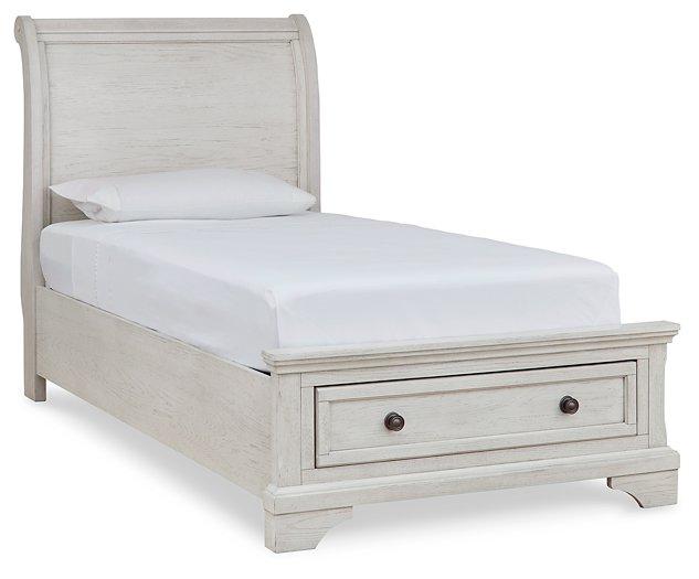 Robbinsdale Sleigh Storage Bed - MR ZEE FURNITURE