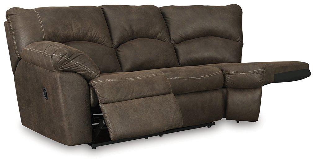 Tambo 2-Piece Reclining Sectional - MR ZEE FURNITURE