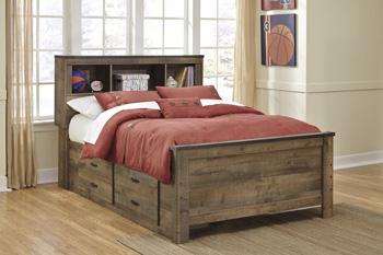 Trinell Youth Bed with 2 Storage Drawers - MR ZEE FURNITURE