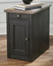 Tyler Creek Chairside End Table with USB Ports & Outlets - MR ZEE FURNITURE