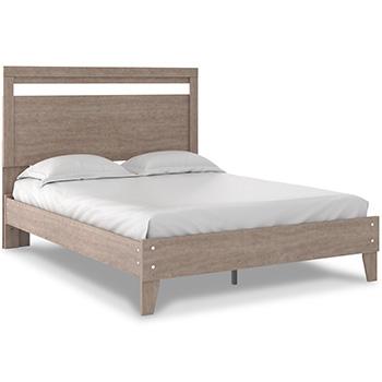 Flannia Panel Bed - MR ZEE FURNITURE