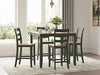 Gesthaven Counter Height Dining Table and 4 Barstools (Set of 5) - MR ZEE FURNITURE