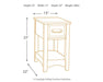 Breegin Chairside End Table - MR ZEE FURNITURE