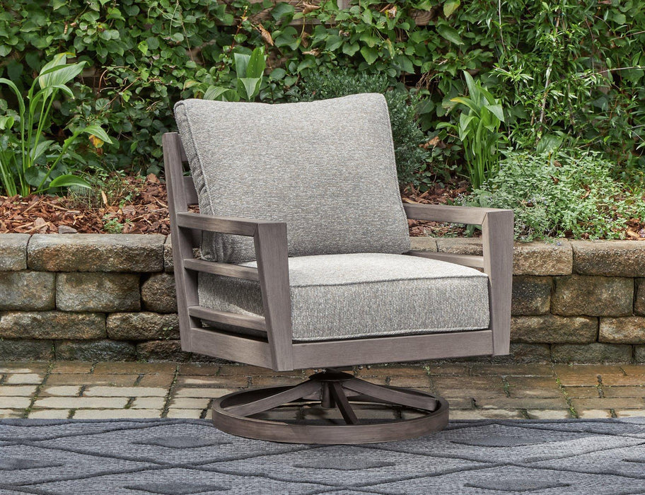 Hillside Barn Outdoor Swivel Lounge with Cushion - MR ZEE FURNITURE