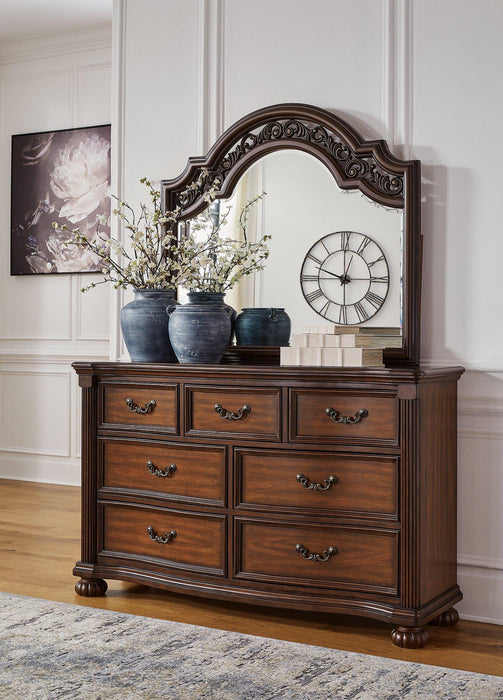 Lavinton Dresser and Mirror - MR ZEE FURNITURE