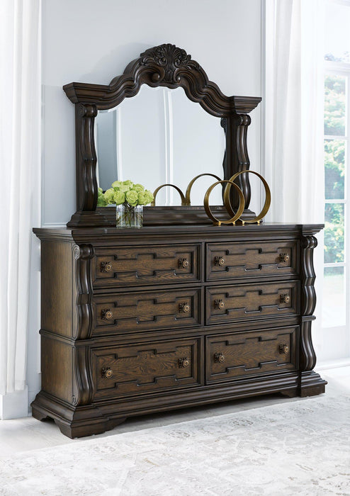 Maylee Dresser and Mirror - MR ZEE FURNITURE