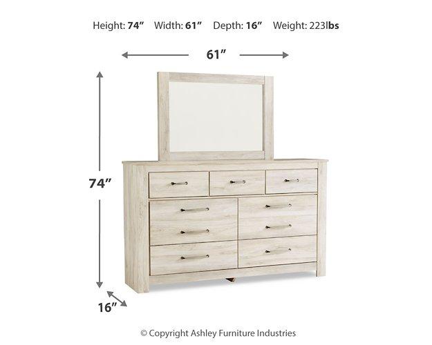 Bellaby Dresser and Mirror - MR ZEE FURNITURE