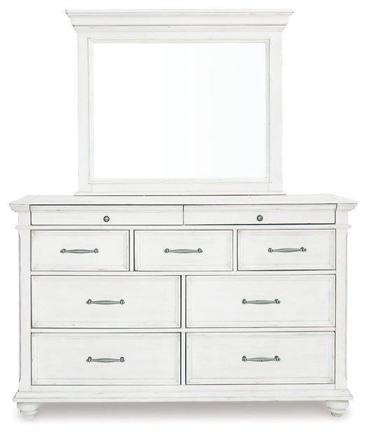 Kanwyn Dresser and Mirror - MR ZEE FURNITURE