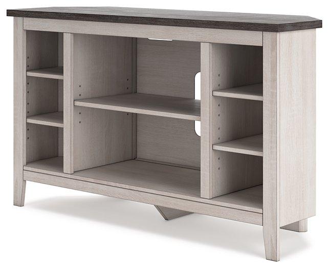 Dorrinson Corner TV Stand - MR ZEE FURNITURE