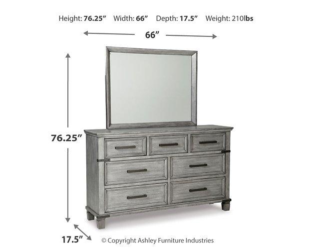 Russelyn Dresser and Mirror - MR ZEE FURNITURE